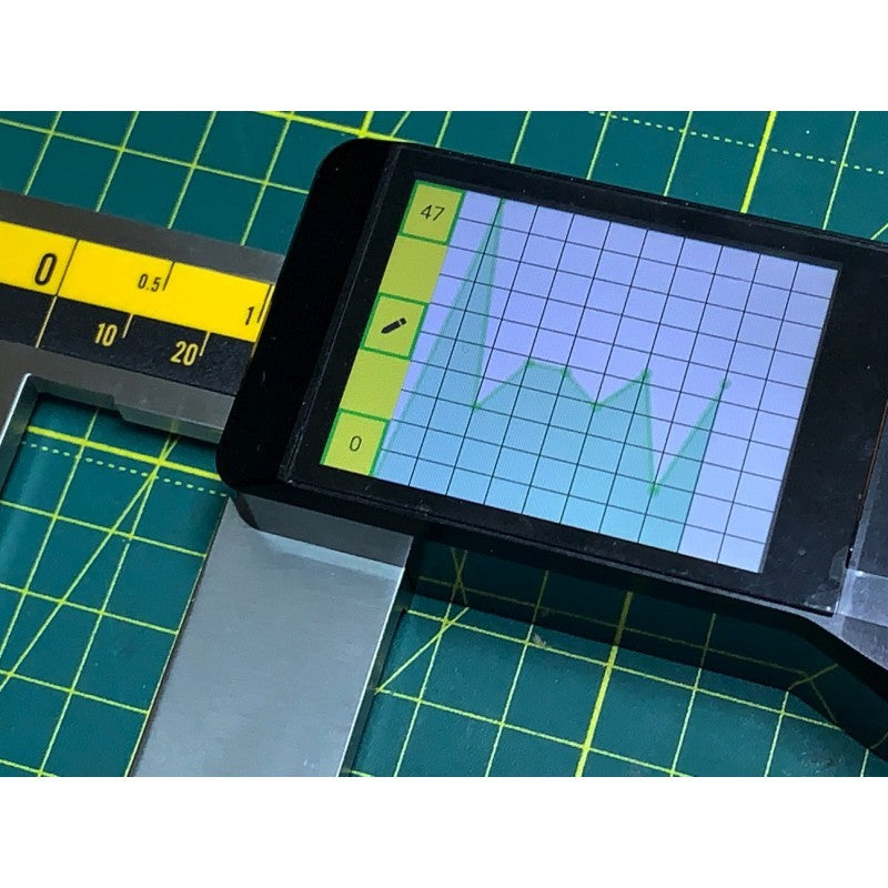 TABLET long jaw e-FORCE 1-20N caliper up to 5m meters and 300mm jaws Wireless+USB
