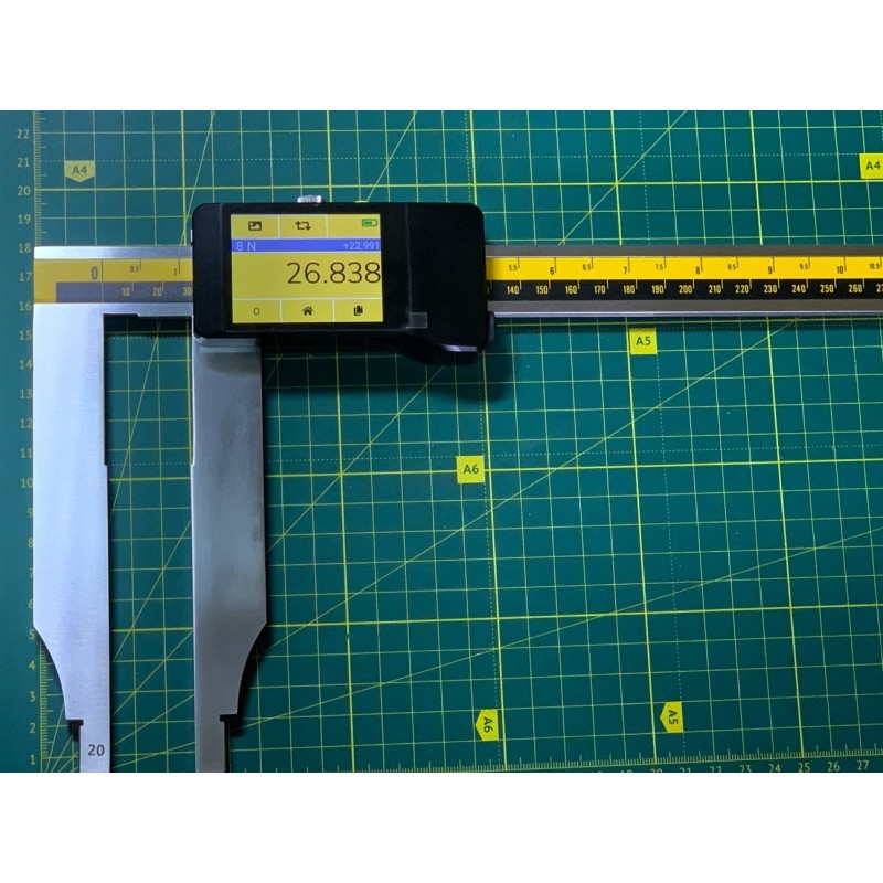 TABLET long jaw e-FORCE 1-20N caliper up to 5m meters and 300mm jaws Wireless+USB