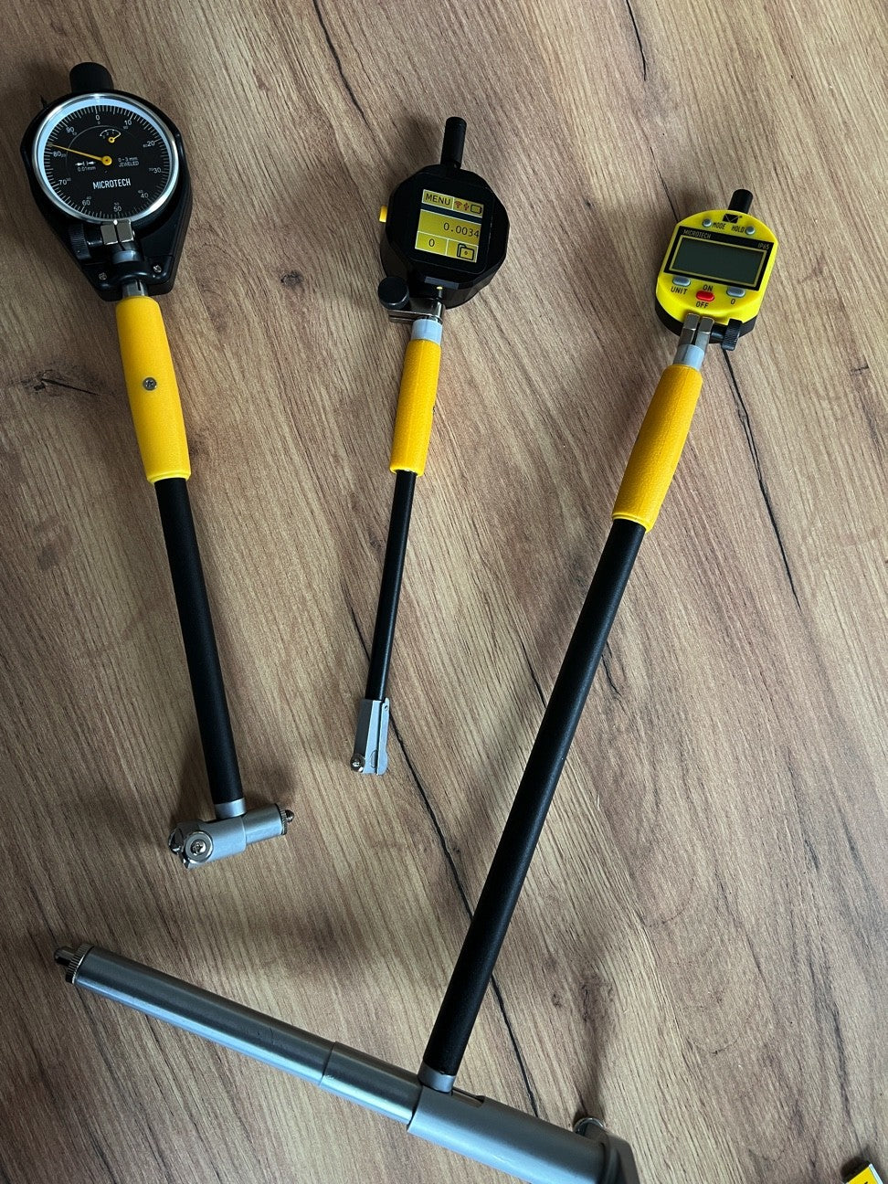 SET - Precision Dial Bore Gauge - Analog - Carbide Tips