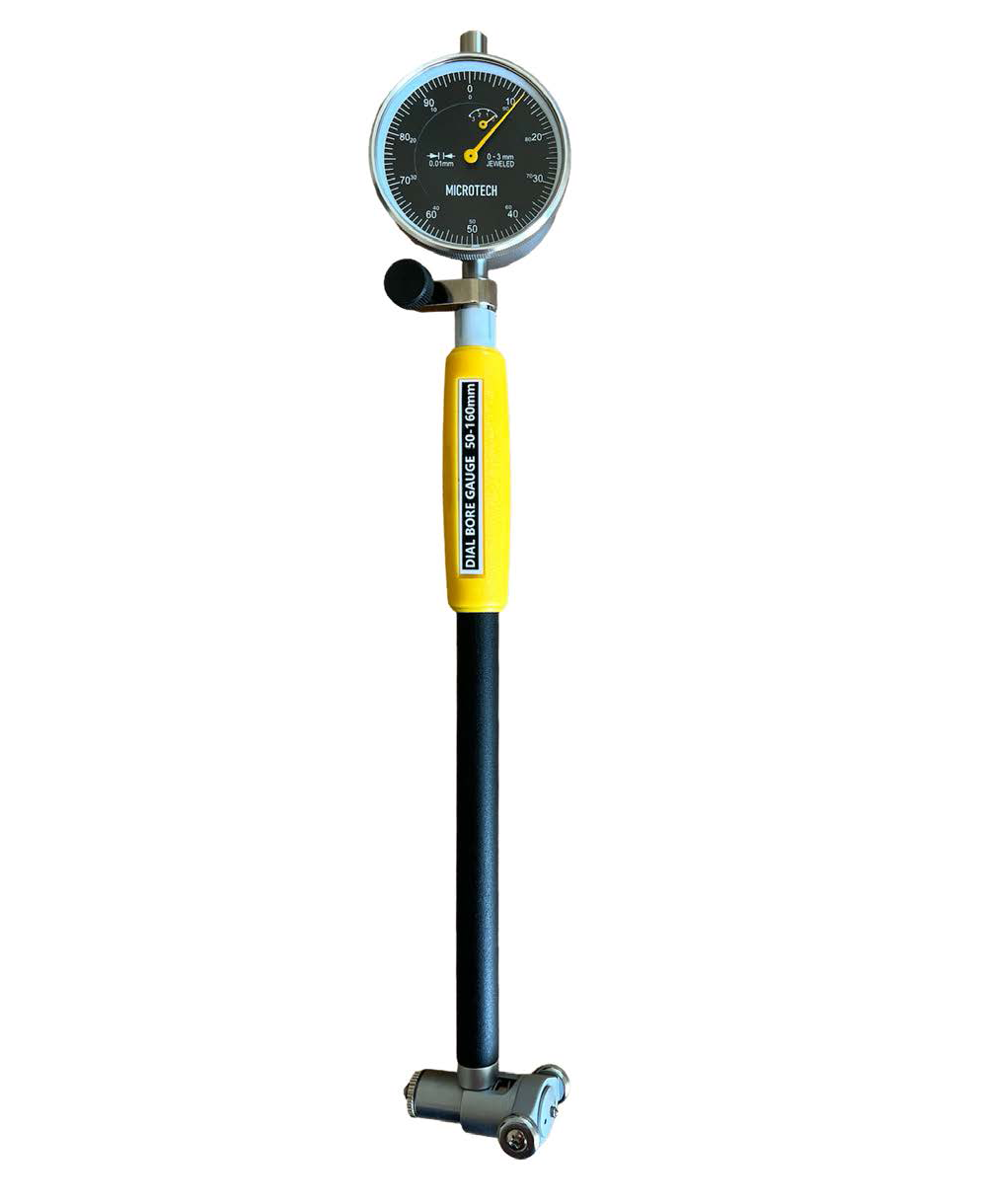SET - Precision Dial Bore Gauge - Analog - Carbide Tips