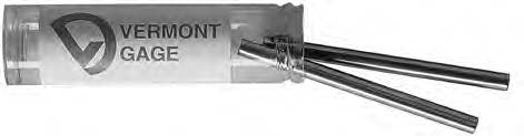 60° METRIC Standard Thread Measuring Wires (3pc Set)