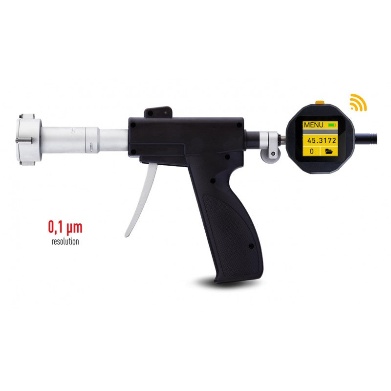 Pistol Grip Internal Micrometer - Sub-Micron Computerized