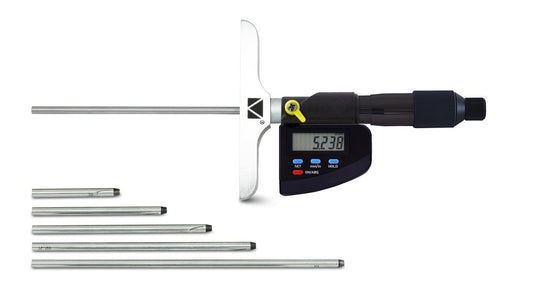 Precision Digital DEPTH Micrometer - Micron - IP65 - Friction Thimble