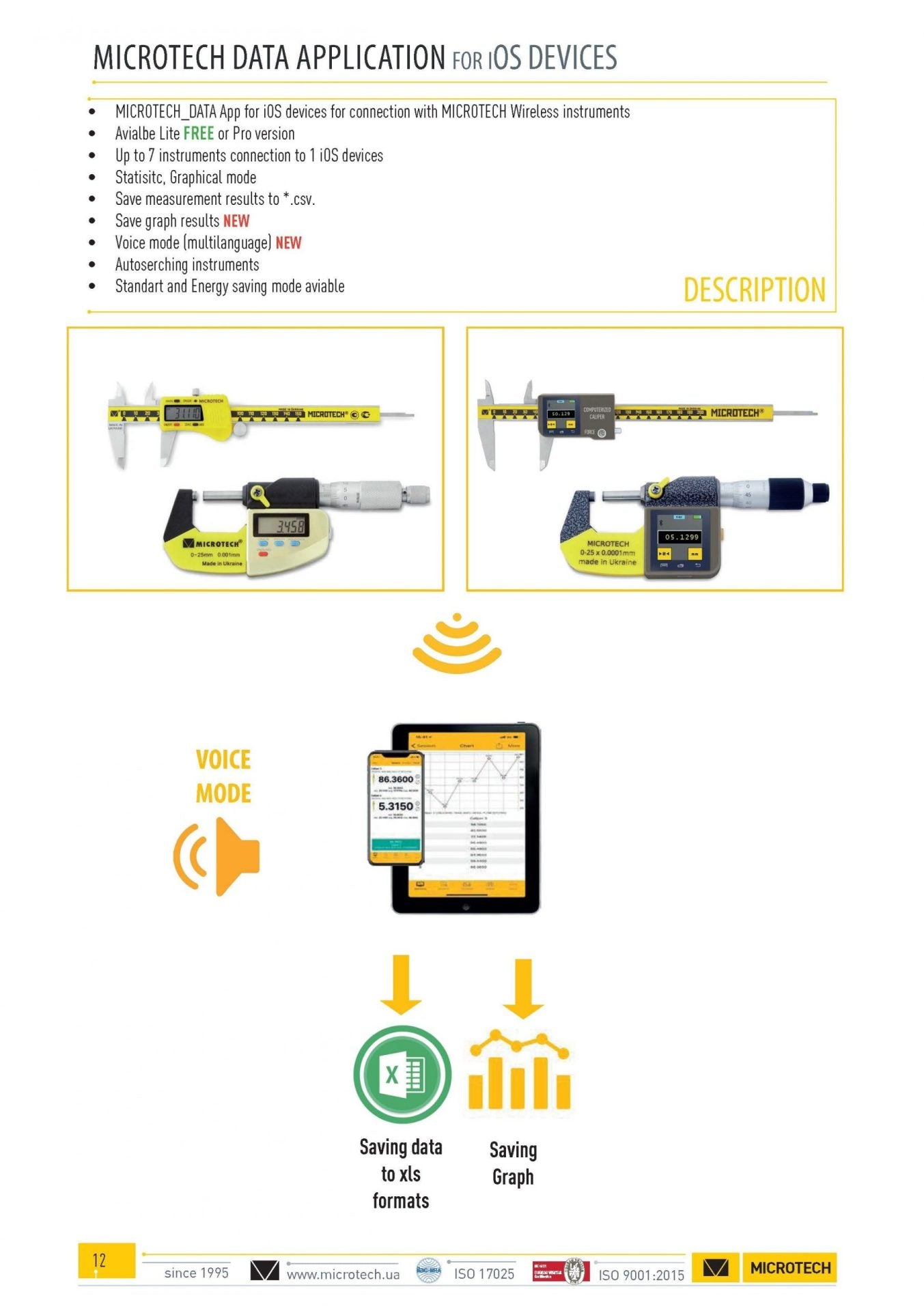 Microtech MDS App for iOS v5.0 - Free Version