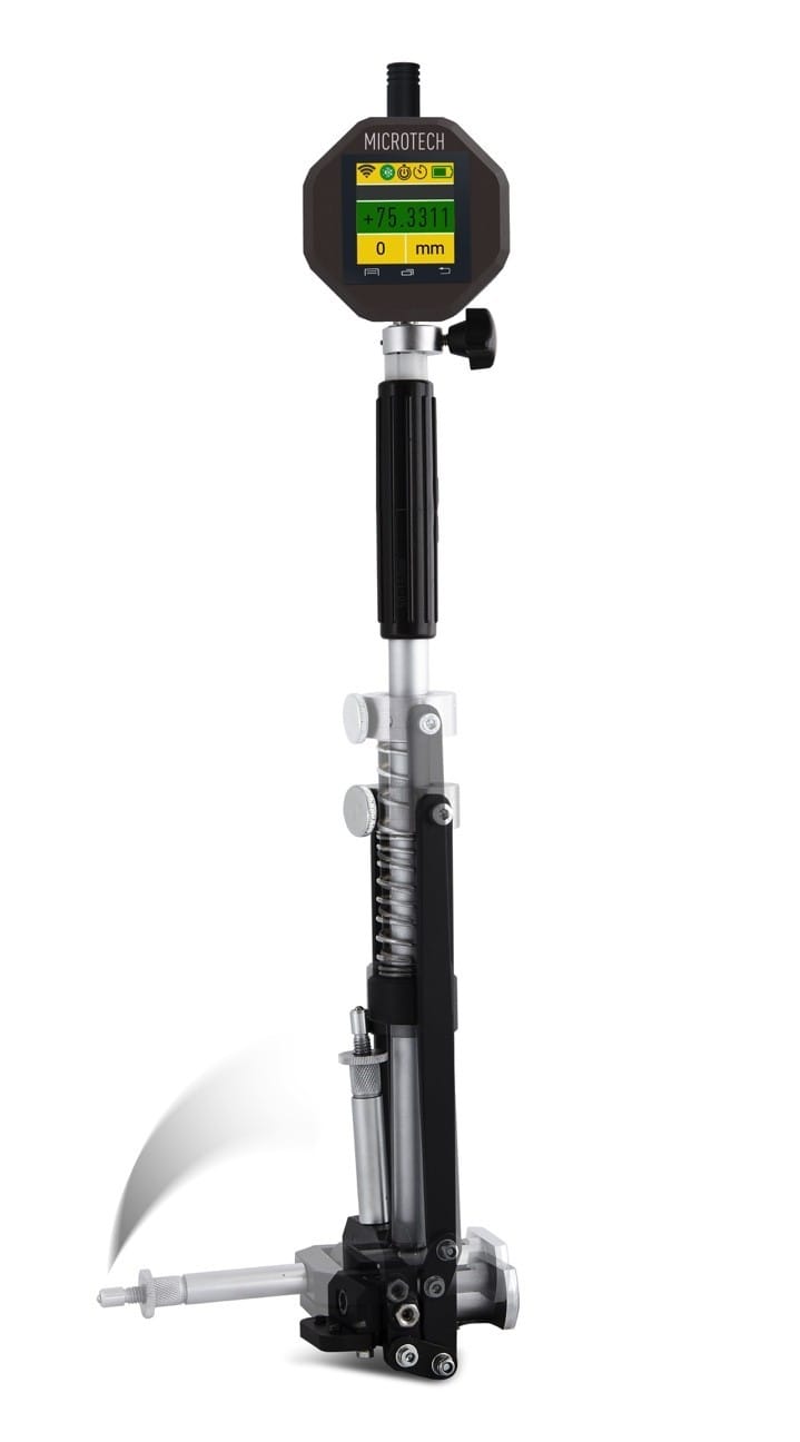 DataMet RETRACTABLE Leg Bore Gauge - Sub-Micron - Carbide Tips - IP54