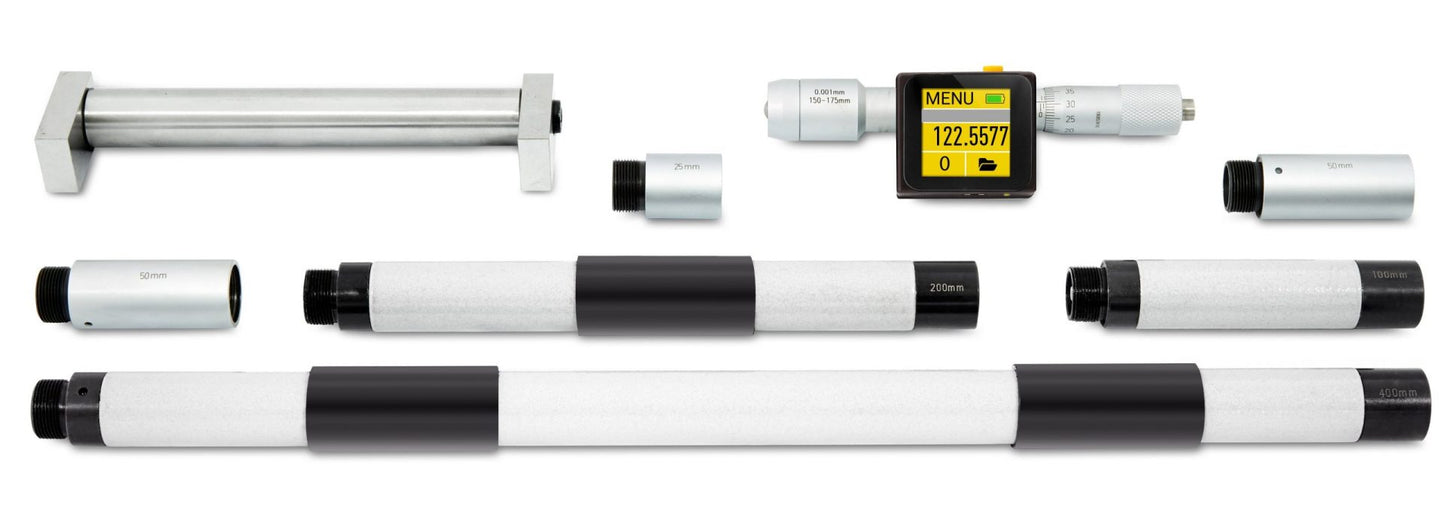 Tubular Sub-Micron COMPUTERIZED Digital Inside Micrometer Kits IP65