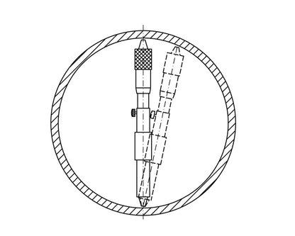 Tubular Sub-Micron COMPUTERIZED Digital Inside Micrometer Kits IP65