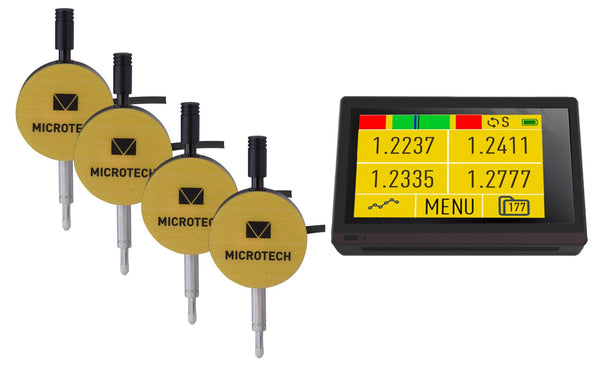 DataMet Display Unit - Accepts 4 Probes – Progressive Metrology