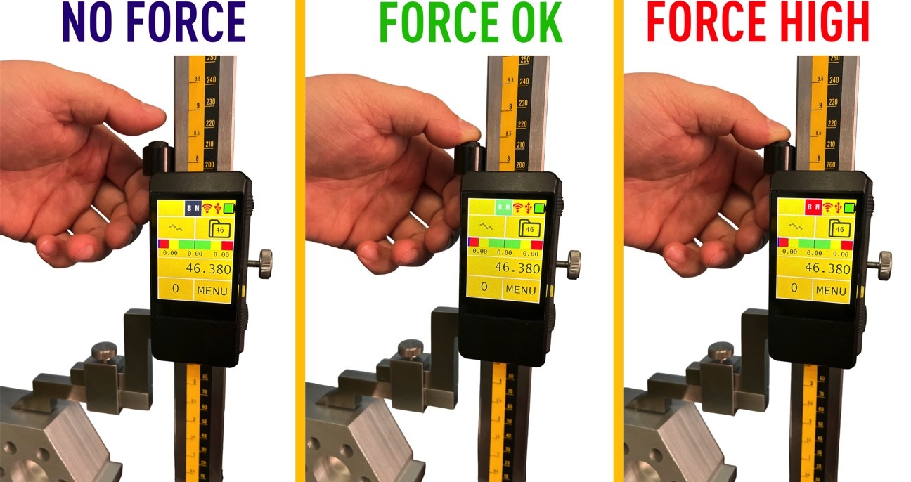 eFORCE TABLET  height gauge up to 80"/2000mm micron Wireless+USB