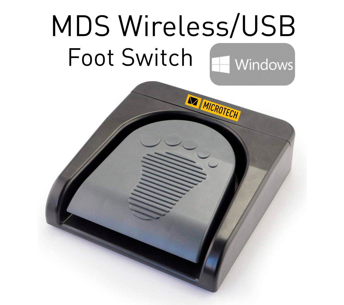 Wireless / USB footswitch for Windows – Progressive Metrology