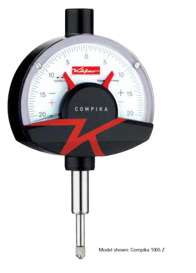 Kafer Compika 501Z Dial Comparator Indicator 0.0001" Resolution